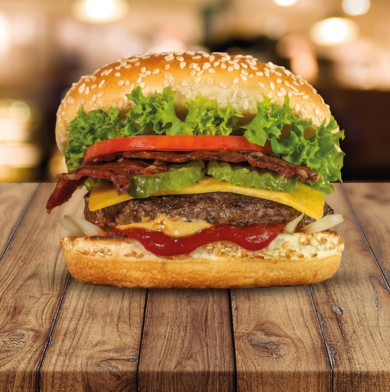Deconstructed Burger